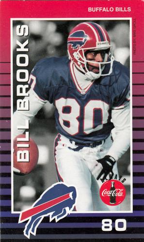 1994 Buffalo Bills Police #1 Bill Brooks Front