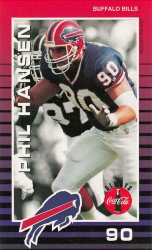 1994 Buffalo Bills Police #4 Phil Hansen Front