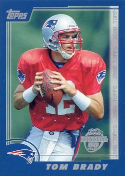 2005 Topps - Throwback Promos #6 Tom Brady Front