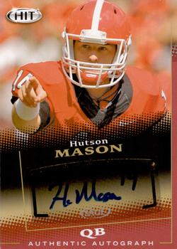 2015 SAGE HIT - Autographs Red #A19 Hutson Mason Front