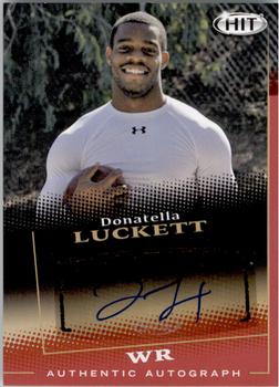 2015 SAGE HIT - Autographs Red #A63 Donatella Luckett Front