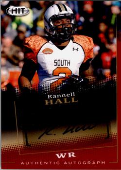 2015 SAGE HIT - Autographs Red #A127 Rannell Hall Front