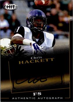 2015 SAGE HIT - Autographs Black #A120 Chris Hackett Front