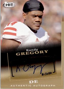 2015 SAGE HIT - Autographs Gold #A4 Randy Gregory Front