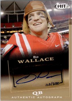 2015 SAGE HIT - Autographs Gold #A41 Bo Wallace Front