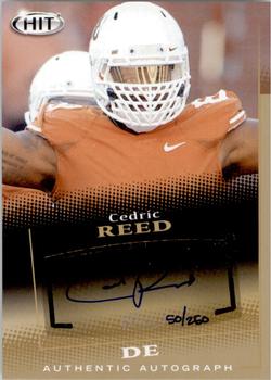 2015 SAGE HIT - Autographs Gold #A55 Cedric Reed Front