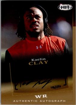 2015 SAGE HIT - Autographs Gold #A138 Kaelin Clay Front