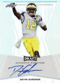 2015 Leaf Metal - '14 Metal #BA-DG1 Devin Gardner Front