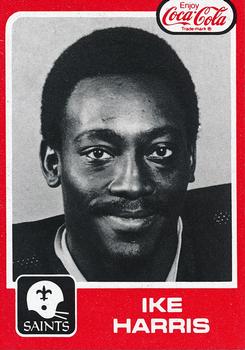 1979 Coca-Cola New Orleans Saints #39 Ike Harris Front