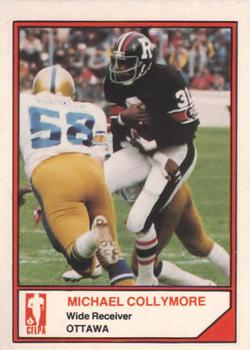 1983 JOGO CFL Limited #NNO Mike Collymore Front