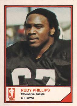 1983 JOGO CFL Limited #NNO Rudy Phillips Front