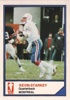 1983 JOGO CFL Limited #NNO Kevin Starkey Front