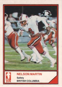 1983 JOGO CFL Limited #NNO Nelson Martin Front