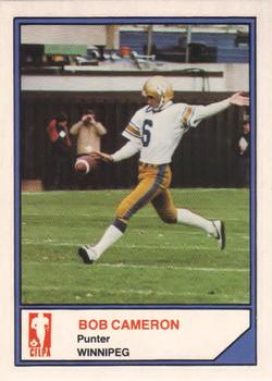 1983 JOGO CFL Limited #NNO Bob Cameron Front