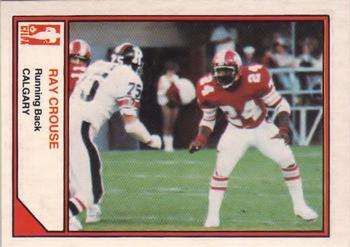1983 JOGO CFL Limited #NNO Ray Crouse Front