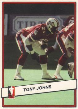 1985 JOGO #20 Tony Johns Front