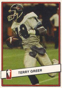 1985 JOGO #33 Terry Greer Front