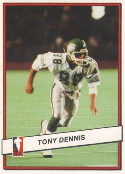1985 JOGO #84 Tony Dennis Front