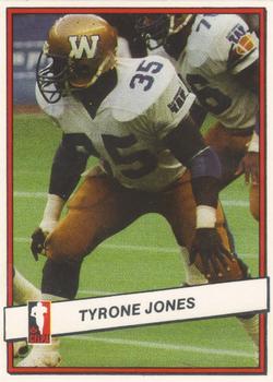 1985 JOGO #97 Tyrone Jones Front