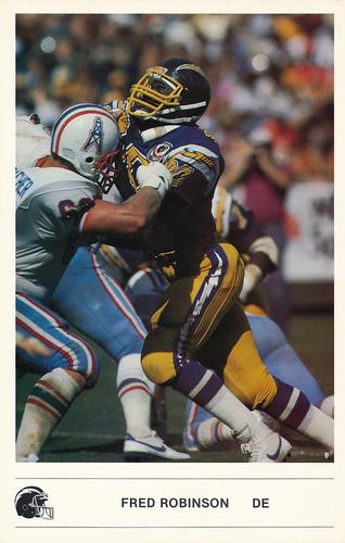 1985 Kodak San Diego Chargers #NNO Fred Robinson Front