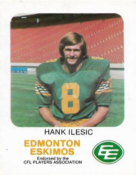 1981 Red Rooster Edmonton Eskimos #NNO Hank Ilesic Front
