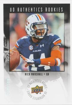 2015 Upper Deck - Authentics Rookies #UA-18 Nick Marshall Front