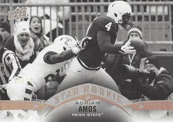 2015 Upper Deck - Black and White Glossy #115 Adrian Amos Front