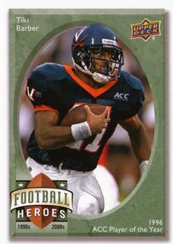 2015 Upper Deck - College Football Heroes: 1990s and 2000s #CFH-TB Tiki Barber Front