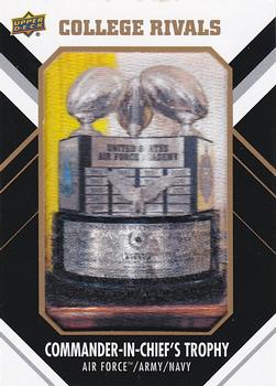 2015 Upper Deck - College Tribute Patches #CM-183 Commander-in-Chief's Trophy Front