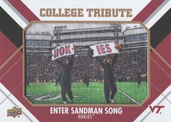 2015 Upper Deck - College Tribute Patches #CM-192 Enter Sandman Song Front