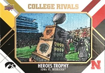 2015 Upper Deck - College Tribute Patches #CM-218 Heroes Trophy Front