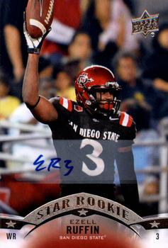 2015 Upper Deck - Star Rookies Autographs #52 Ezell Ruffin Front