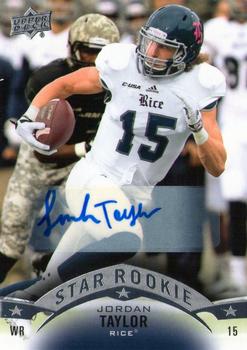 2015 Upper Deck - Star Rookies Autographs #148 Jordan Taylor Front