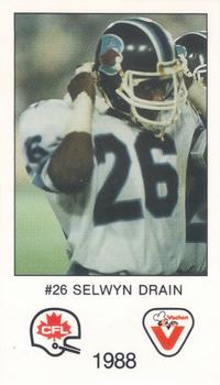 1988 Vachon CFL #NNO Selwyn Drain Front