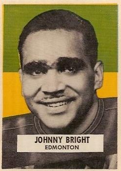 1959 Wheaties CFL #NNO Johnny Bright Front