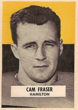 1959 Wheaties CFL #NNO Cam Fraser Front