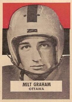 1959 Wheaties CFL #NNO Milt Graham Front