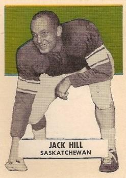 1959 Wheaties CFL #NNO Jack Hill Front