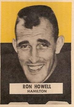 1959 Wheaties CFL #NNO Ron Howell Front