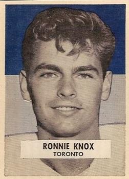 1959 Wheaties CFL #NNO Ronnie Knox Front