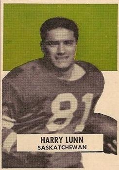 1959 Wheaties CFL #NNO Harry Lunn Front