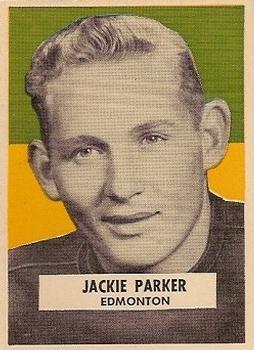 1959 Wheaties CFL #NNO Jackie Parker Front