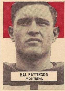 1959 Wheaties CFL #NNO Hal Patterson Front