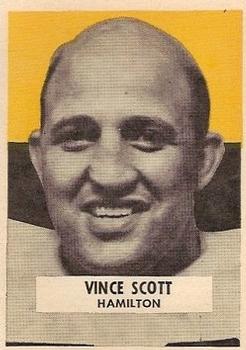 1959 Wheaties CFL #NNO Vince Scott Front