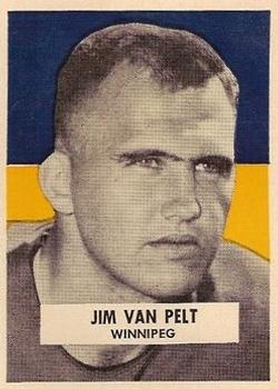 1959 Wheaties CFL #NNO Jim Van Pelt Front