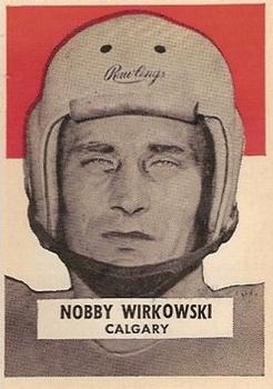 1959 Wheaties CFL #NNO Nobby Wirkowski Front