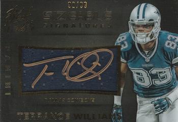 2014 Panini Black Gold - Sizeable Signatures Jerseys #SS-TW Terrance Williams Front