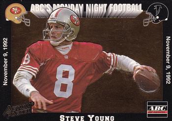 1993 Action Packed Monday Night Football - Prototypes #MN2 Steve Young Front