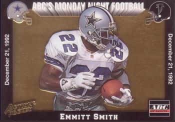 1993 Action Packed Monday Night Football - Prototypes #MN3 Emmitt Smith Front