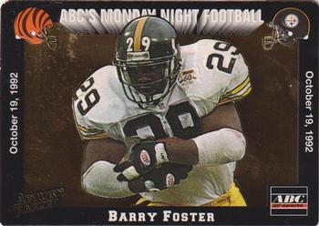 1993 Action Packed Monday Night Football - Prototypes #MN5 Barry Foster Front